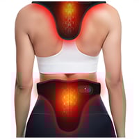 Banda LED ajustable de Fotobiomodulación BM-Pad: Terapia Luz Vermelha para Dor, Inflamação e Stress Muscular